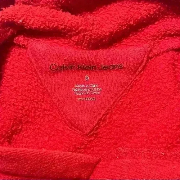 CALVIN KLEIN Boys Fleece Modern Logo Hoodie and Joggers 2 Piece Set Cozy Winter - Picture 6 of 9